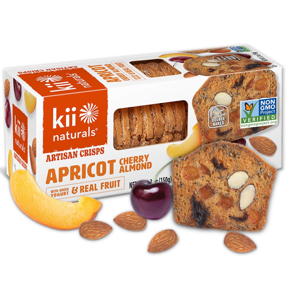Amazon.com: Kii Naturals Artisan Crisps, Healthy Snack Crackers